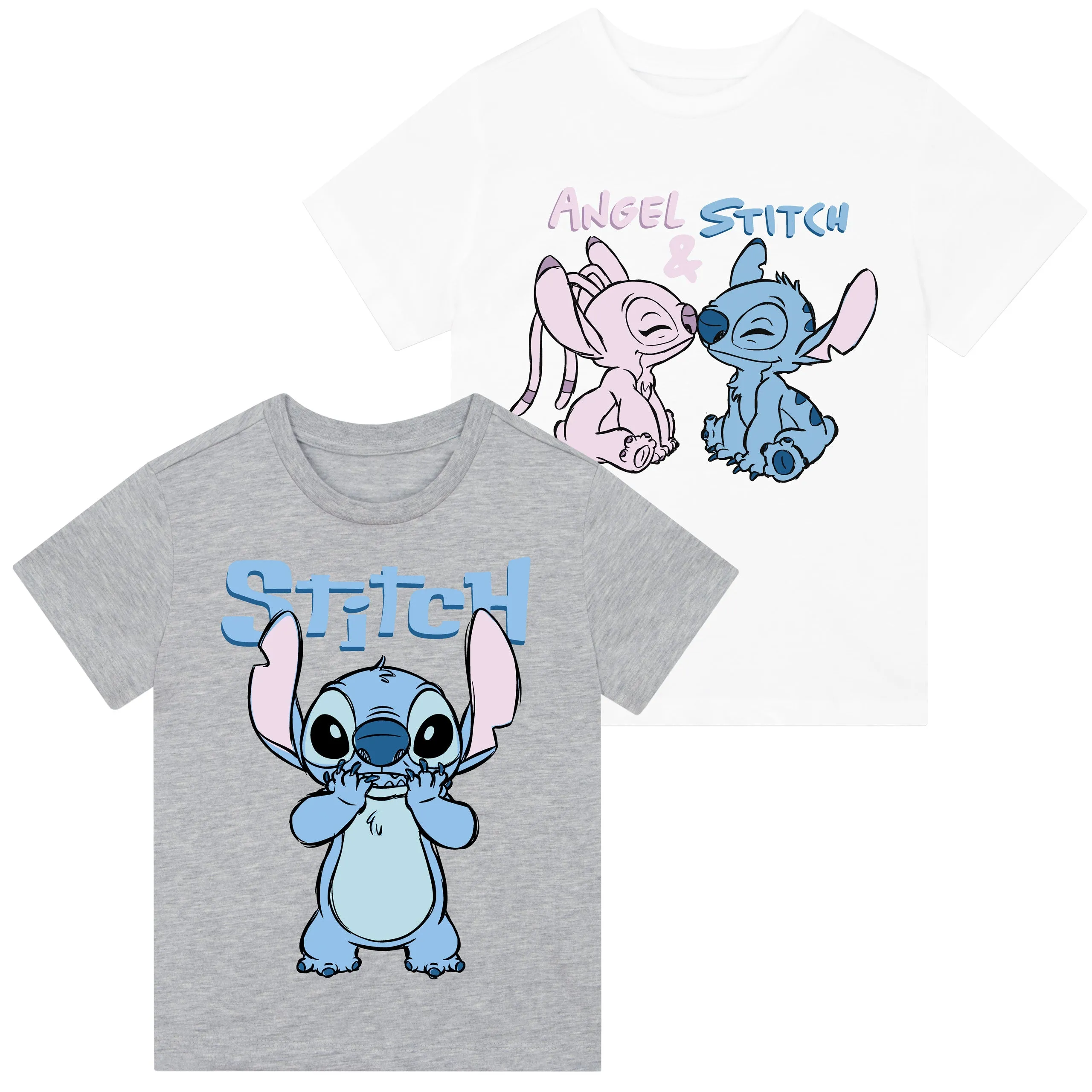 2 Pack Lilo And Stitch T-Shirts