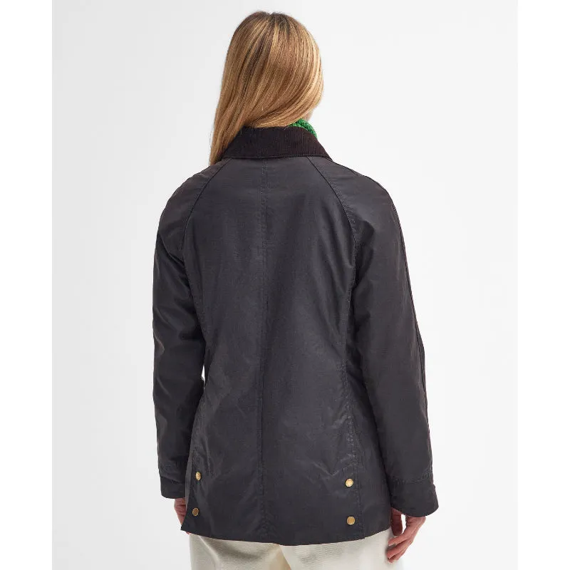 Barbour Beadnell Ladies Wax Jacket - Rustic