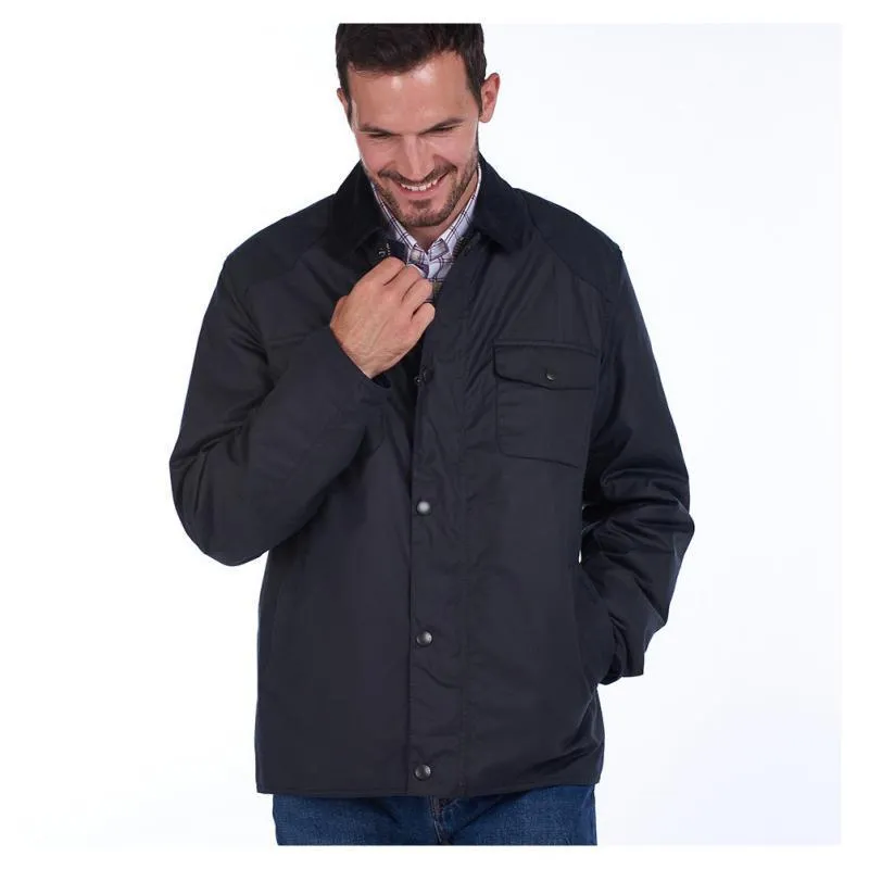 Barbour Dalegarth Mens Wax Jacket - Navy