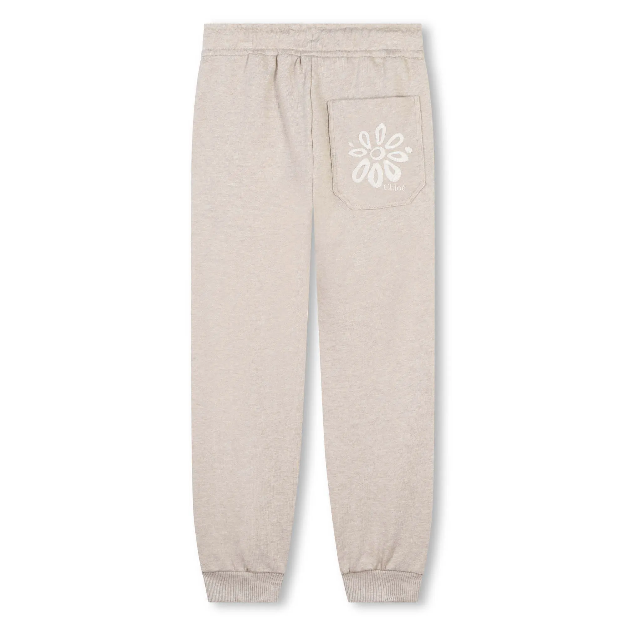 Beige Marl Sweatpants