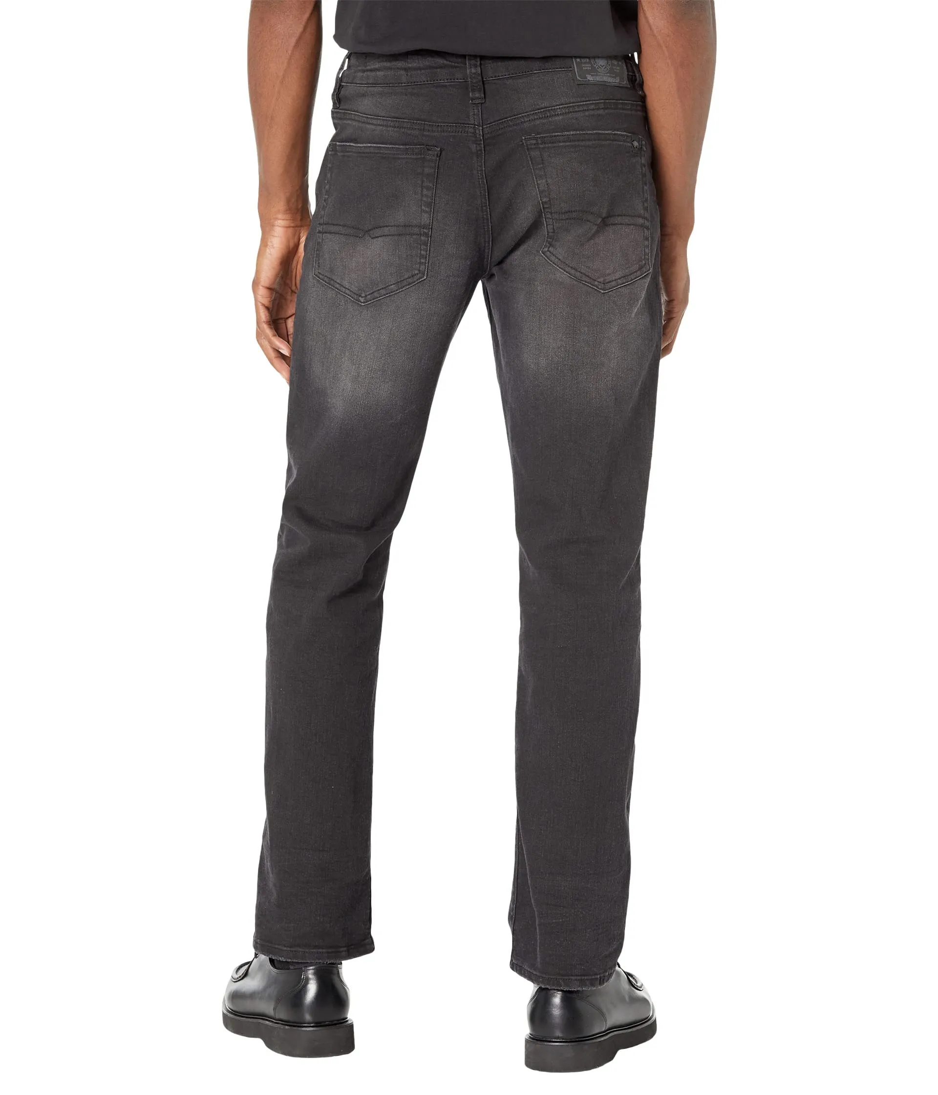 Buffalo David Bitton Jeans, Relaxed Straight Driven in Black