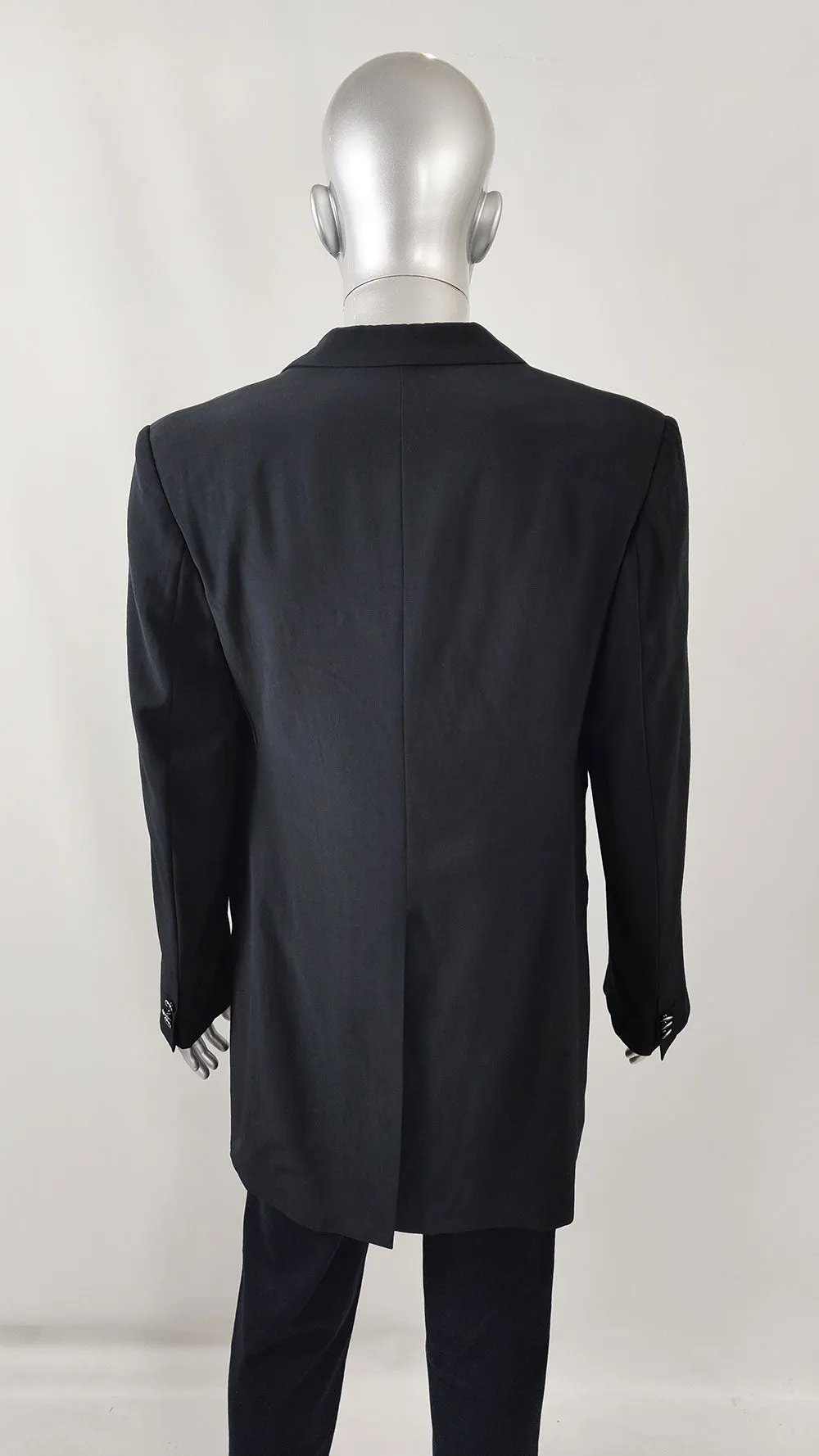 Carlo Pignatelli Mens Vintage Italian Long Tailored Jacket