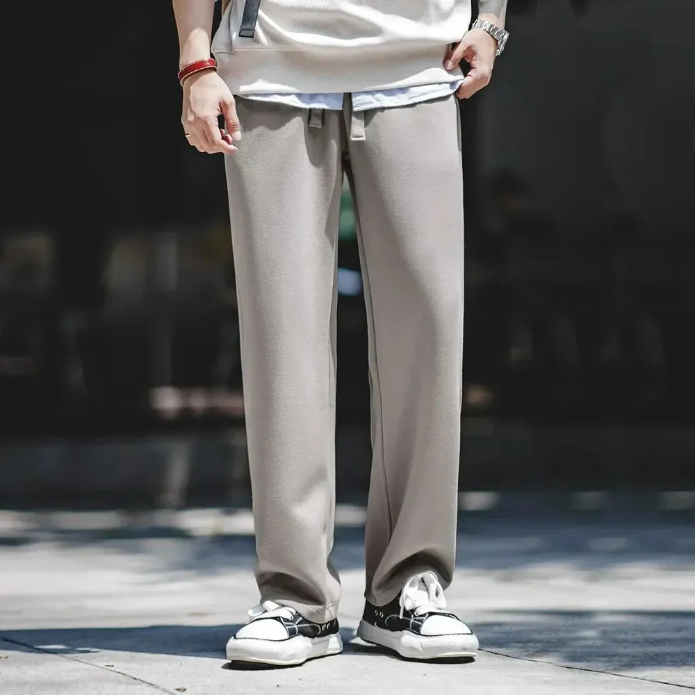 Casual Air Layer Sweatpants Cityboy Loose Straight Leg Sports Pants