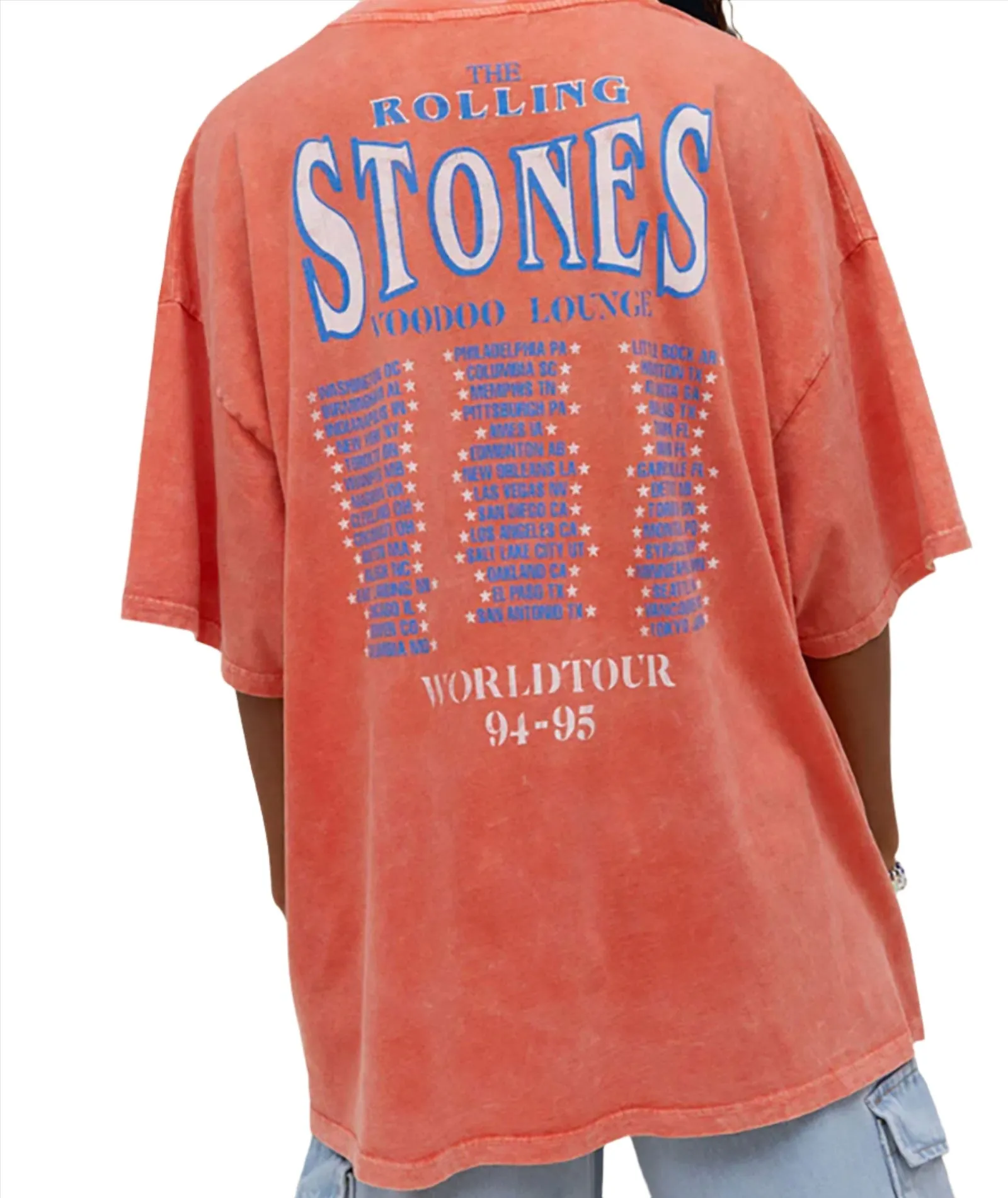 Daydreamer Women Rolling Stones World Tour 94-95 One Size Tee