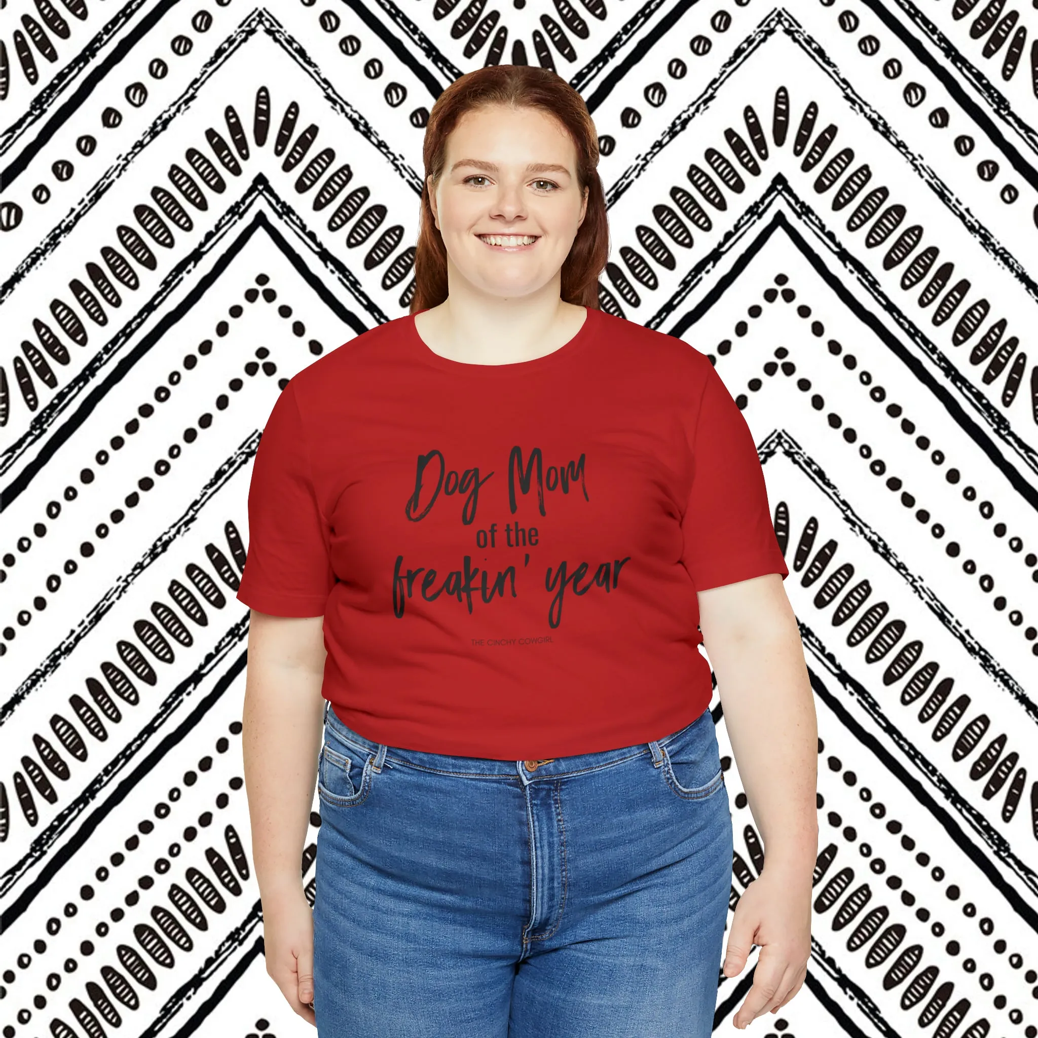 Dog Mom of the Freakin' Year Short Sleeve Tee