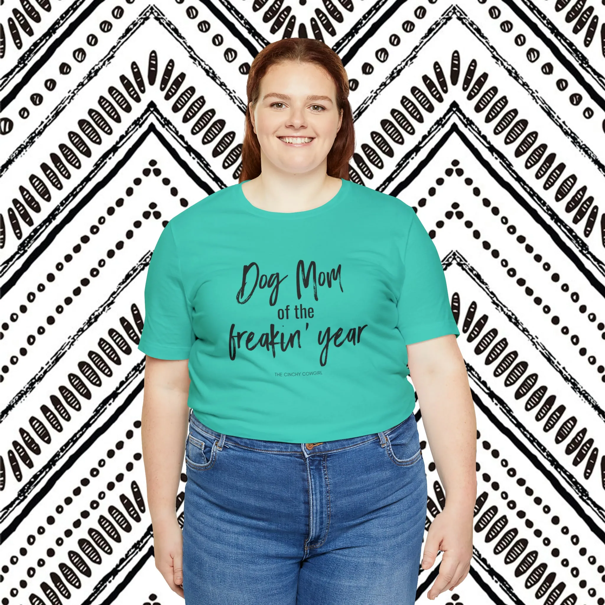 Dog Mom of the Freakin' Year Short Sleeve Tee