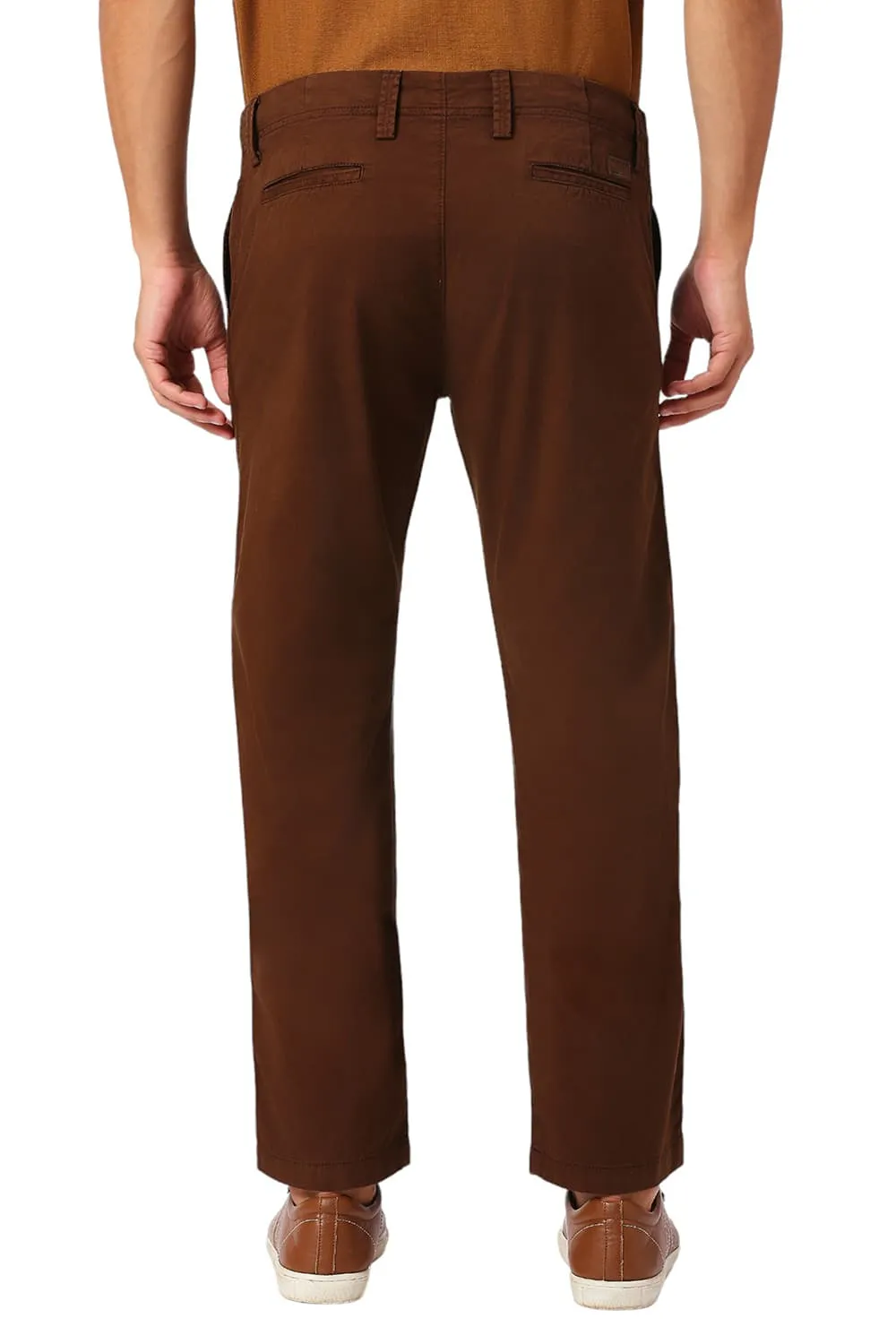 Drift Fit Corron Stretch Peach Twill Trousers