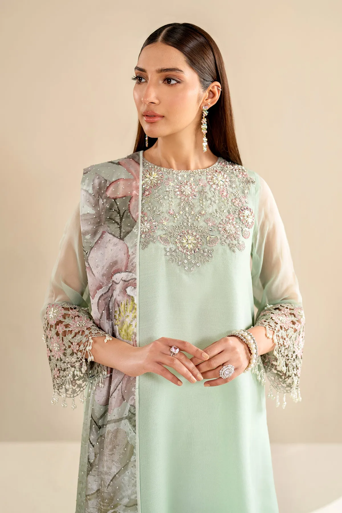 EMBROIDERED CHIFFON PR-920