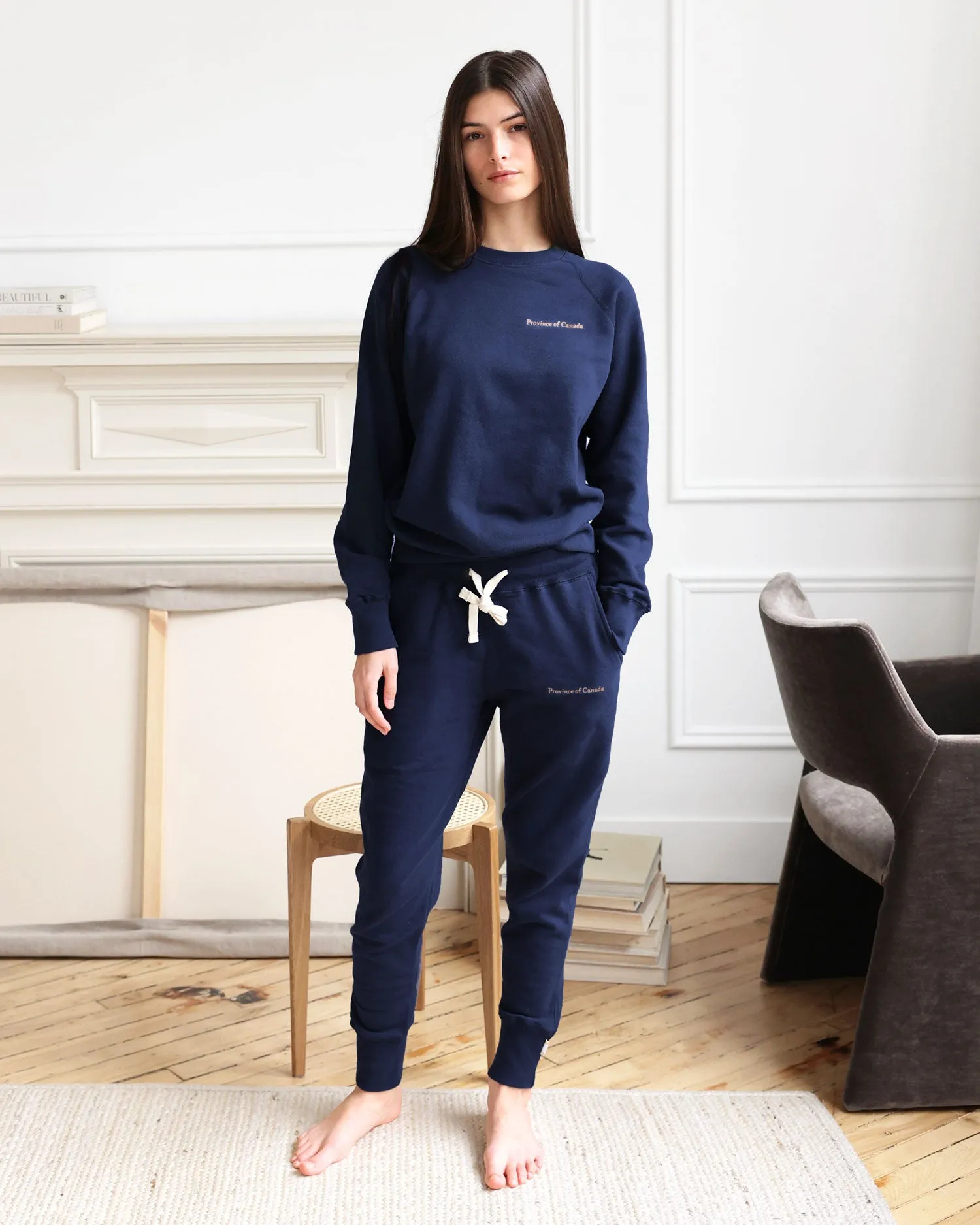 French Terry Sweatshirt Navy - Unisex