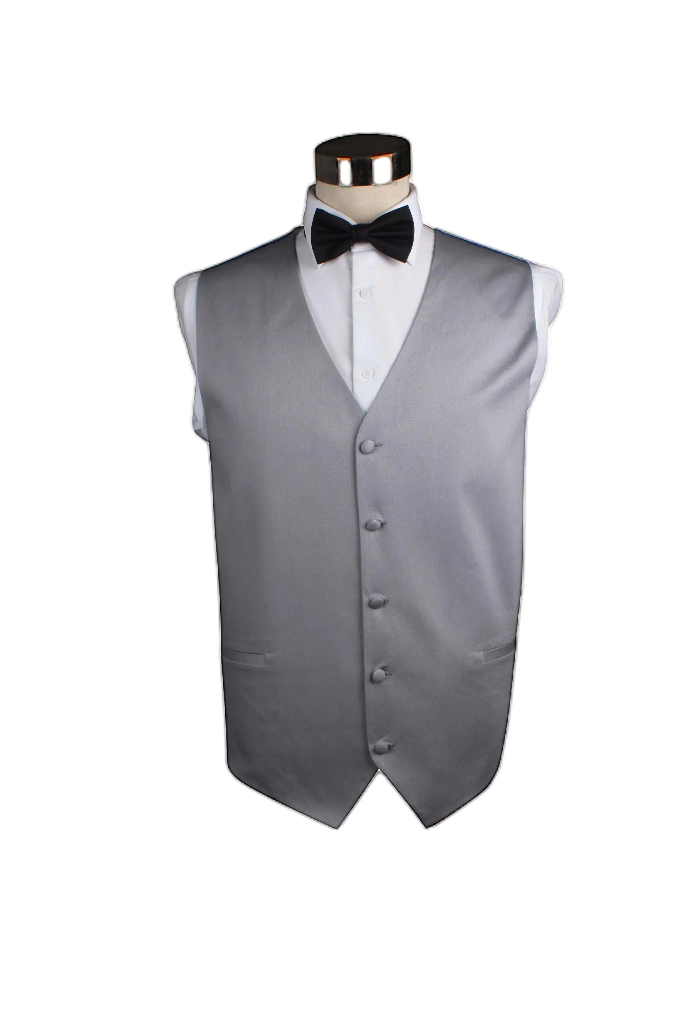 Mens Grey Cotton Vest Waistcoast