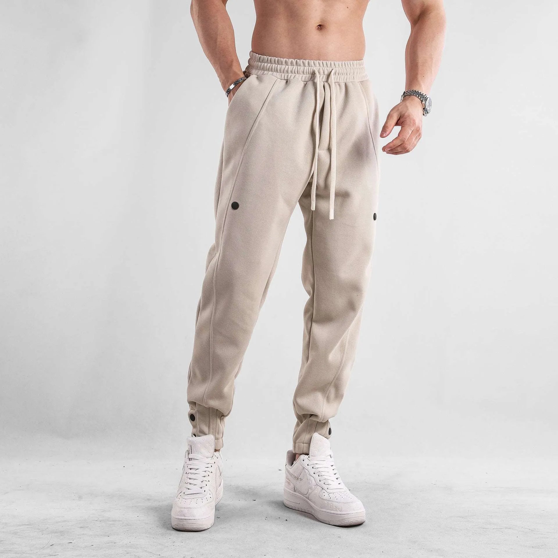 Men's Leisure or Sports Loose Sweatpants Trousers