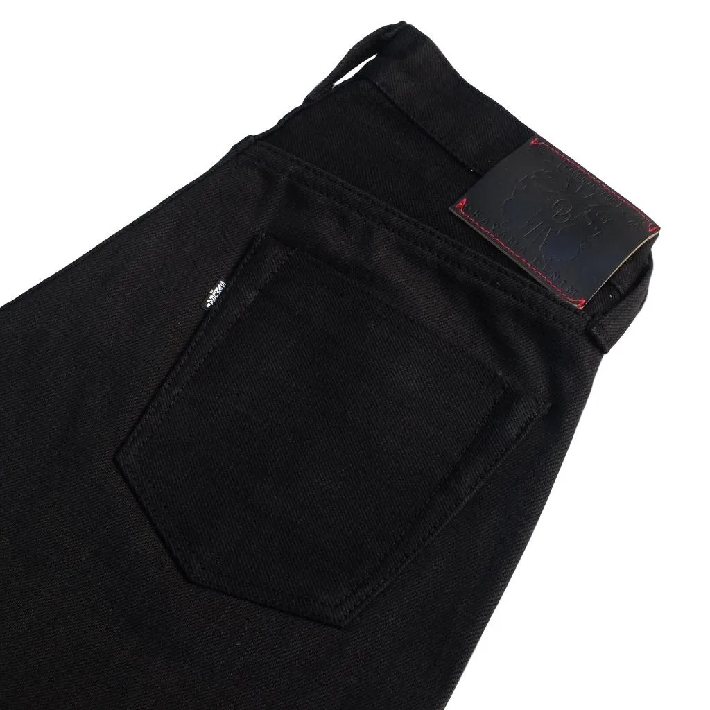 OD SJ 17oz. "Kuro" Black x Black Selvedge Jeans (Comfort Tapered)