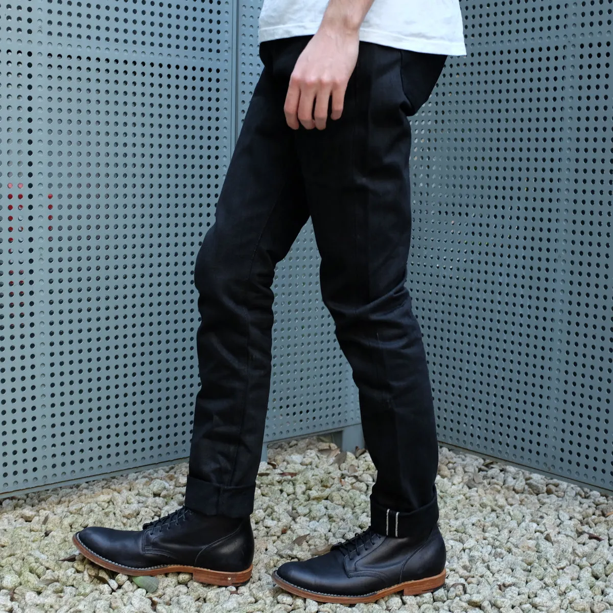 OD SJ 17oz. "Kuro" Black x Black Selvedge Jeans (Comfort Tapered)