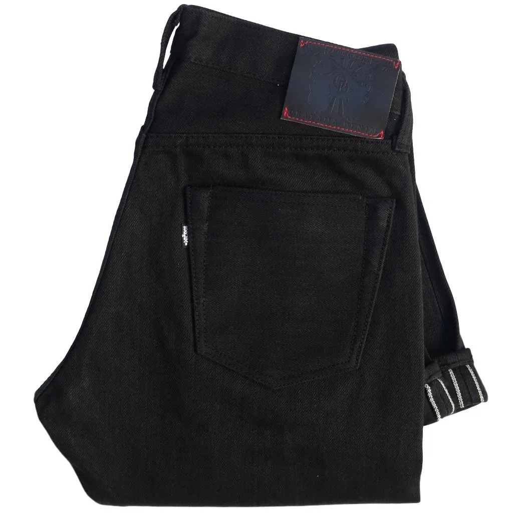 OD SJ 17oz. "Kuro" Black x Black Selvedge Jeans (Comfort Tapered)