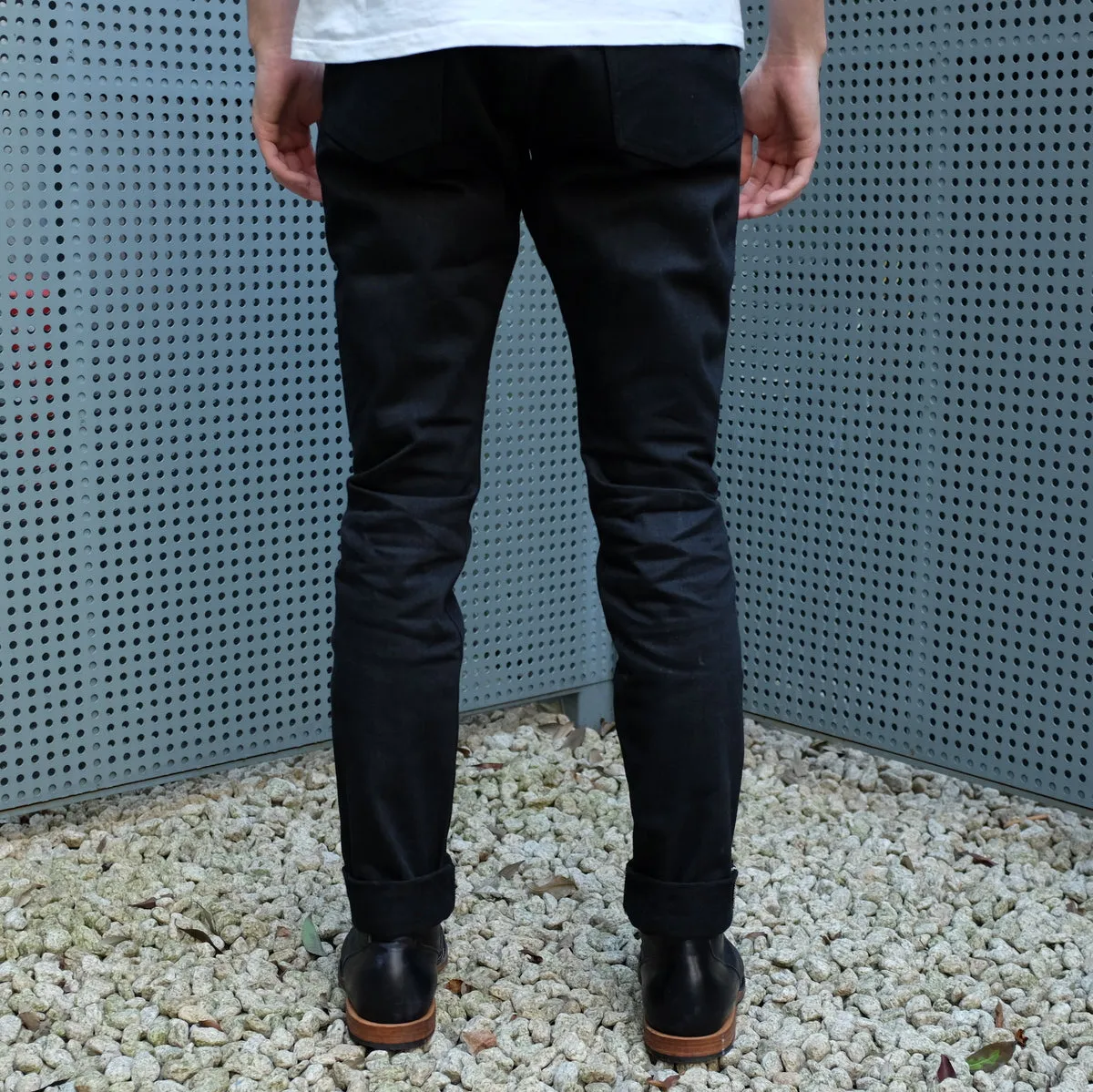 OD SJ 17oz. "Kuro" Black x Black Selvedge Jeans (Comfort Tapered)