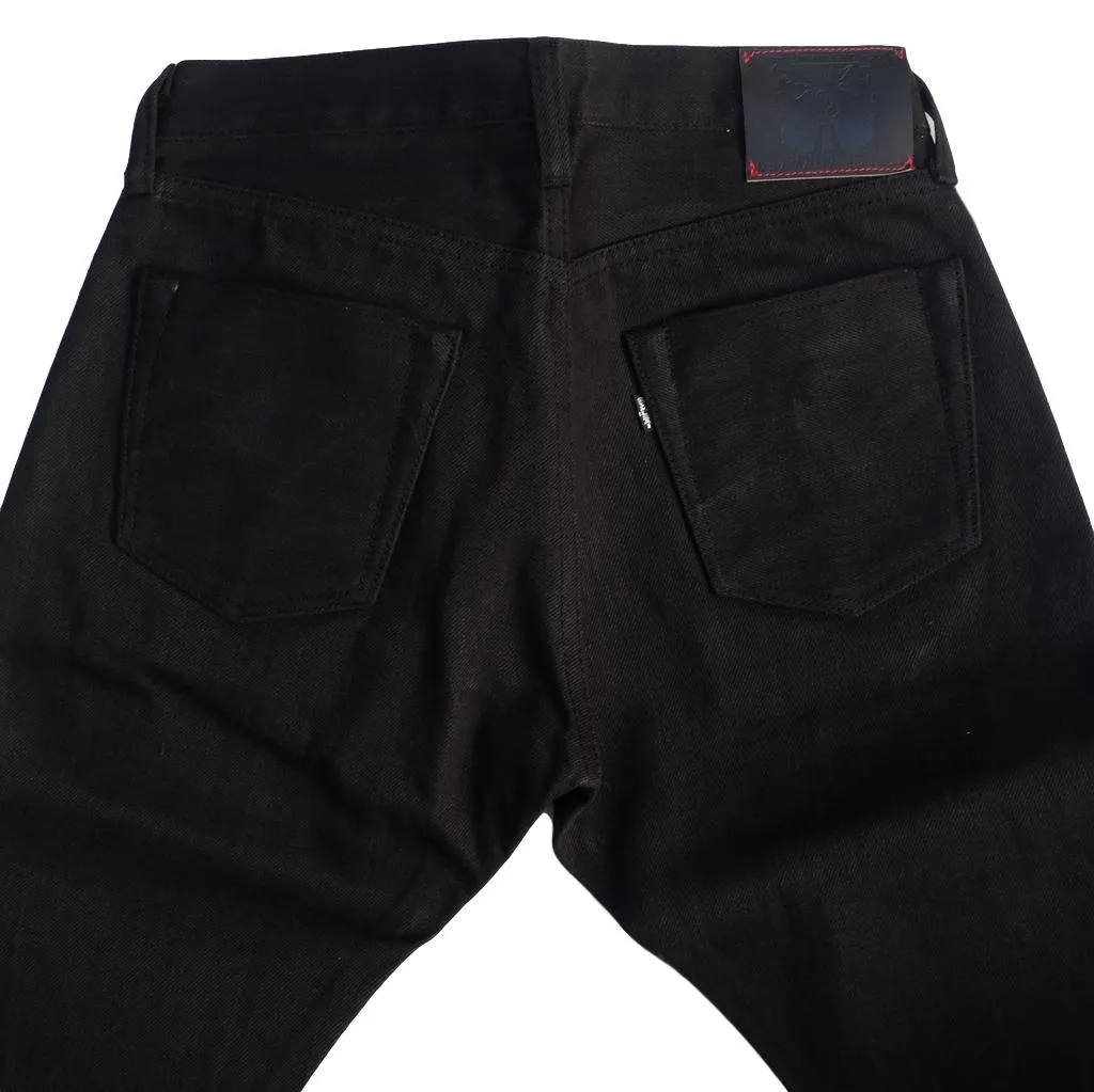 OD SJ 17oz. "Kuro" Black x Black Selvedge Jeans (Comfort Tapered)