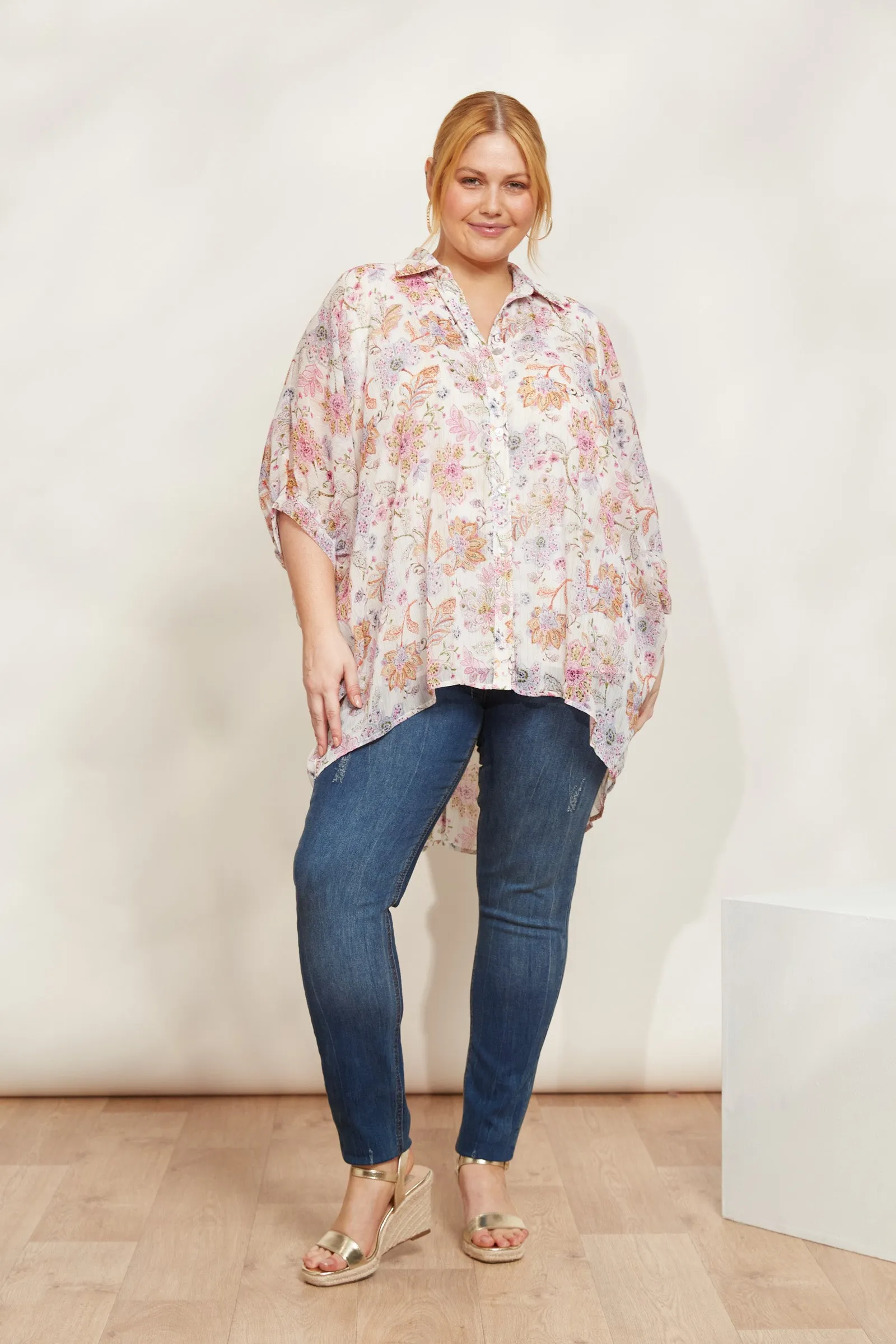 Sereno Relaxed Shirt - Paisley