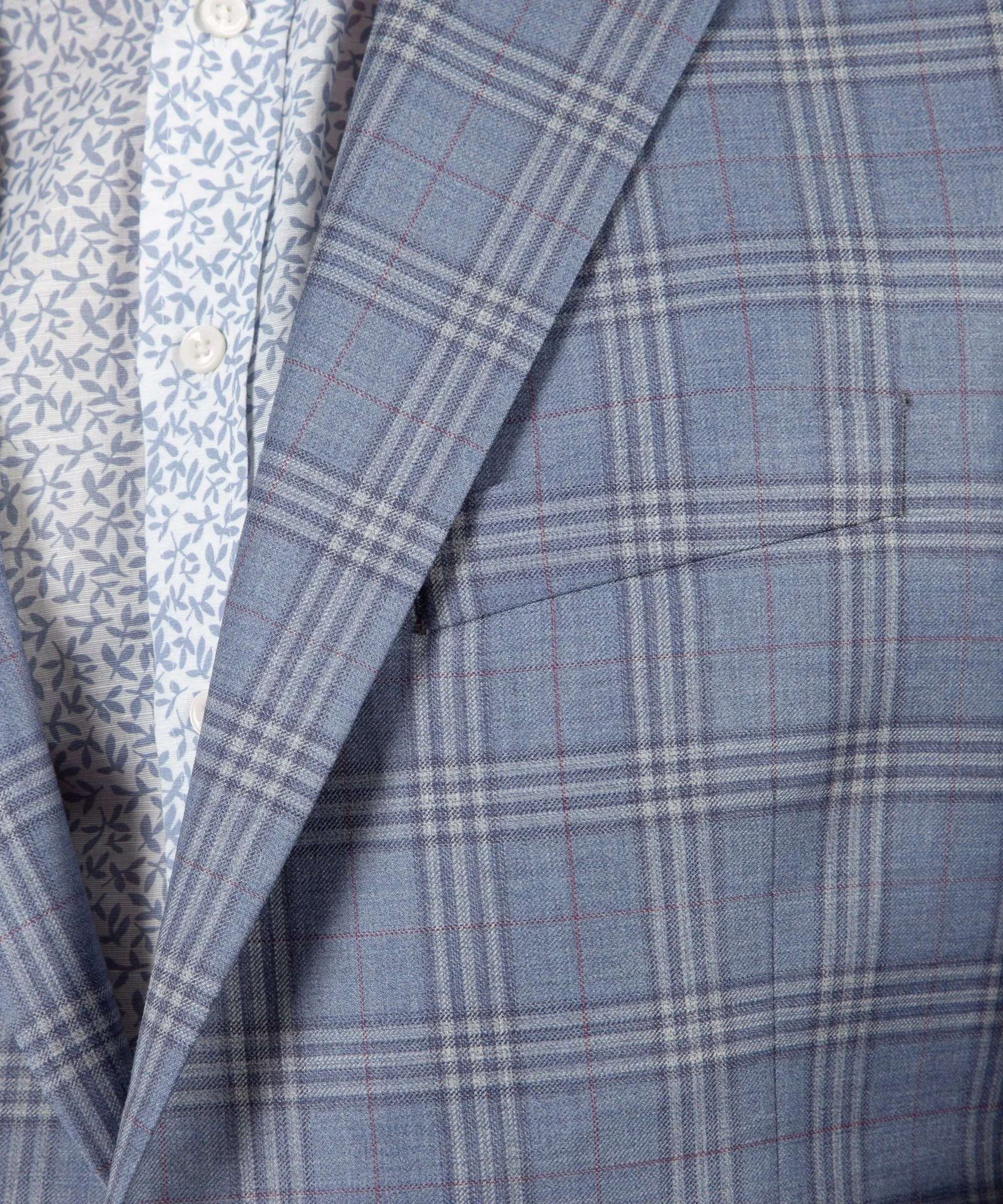 Signature Plaid 100% Superfine Wool Sport Coat