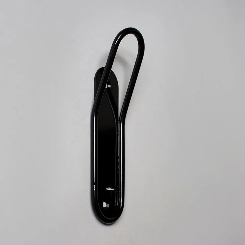 Stockholm Single Wall Hook - Black / Yellow