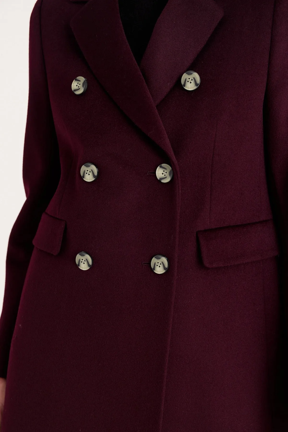 Windsor Wool Coat  - Shiraz